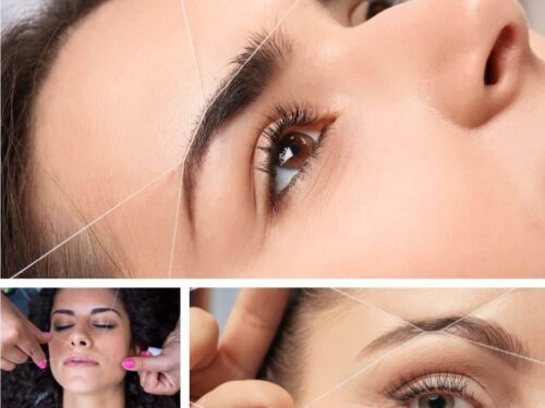 El error que arruina tu depilación de cejas con hilo