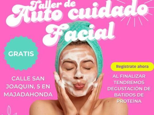 Vuelve el taller de auto cuidado facial